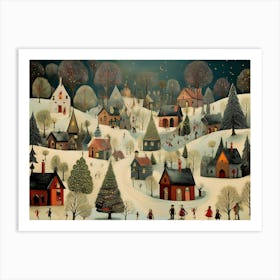 Village 11 Art Print