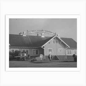 Tillamook Cheese Plant, Tillamook, Oregon, Tillamook S Seventeen Cheese Plants Produced 9,834,823 Pounds Of Art Print