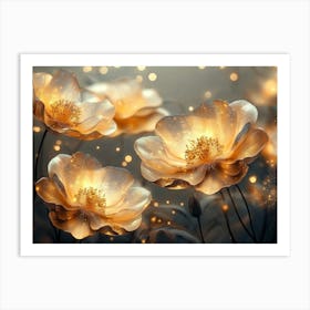 Luxury Flower 2 Art Print