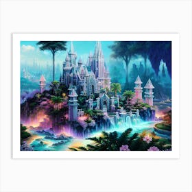 Disney Castle 5 Art Print
