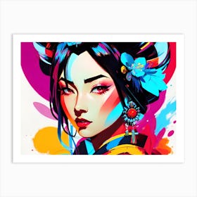 Chinese Girl 6 Art Print