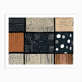 Abstract Pattern 2 Art Print