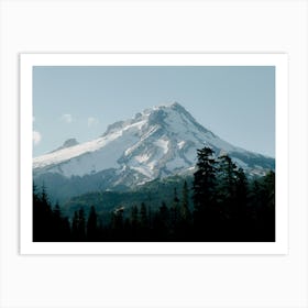 Blue Mount Hood Art Print