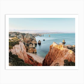 Ocean Cliffs Art Print