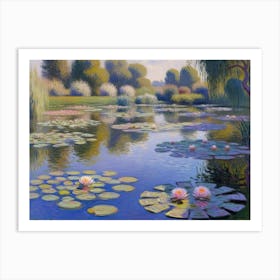 Water Lilies Art Print