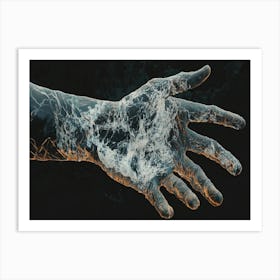 Person'S Hand Art Print