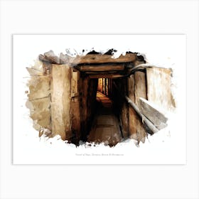 Tunnel Of Hope, Sarajevo, Bosnia & Hercegovina Art Print