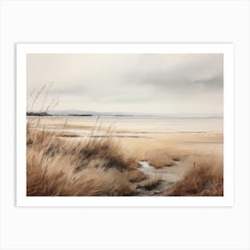 Rustic Coastal Painting Art Print