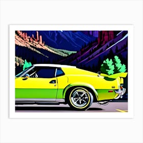 Cool Cars 1 Art Print