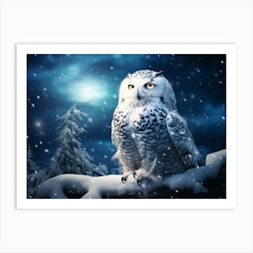 Snowy Owl Art Print