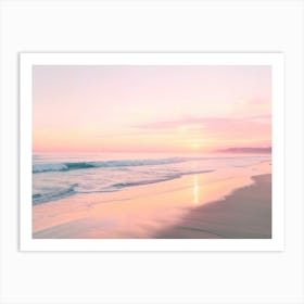 California Dreaming - Sunset Serenity Art Print