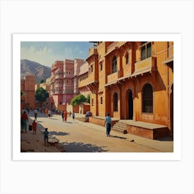 Jaipur City 2  Art Print