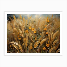 Wheat Field 2 Art Print