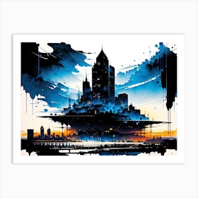 Cityscape 15 Art Print