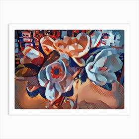 Magnolias 1 Art Print