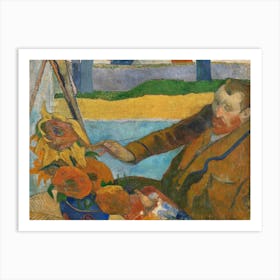 The Painter Of Sunflowers (1888), Paul Gauguin Art Print