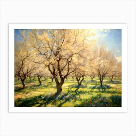 Blossoming Orchard 2 Art Print