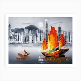 Hong Kong Art Print