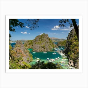 Kayangan Lake At Coron The Philippines Affiche