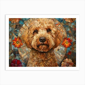 Goldendoodle Fine Art Portrait 2 Art Print