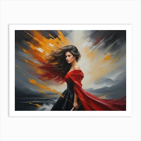 Magical Woman Art Print