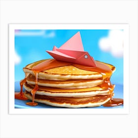 Stack Of Pancakes Art Print