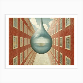 Water Drop 12 2 Art Print