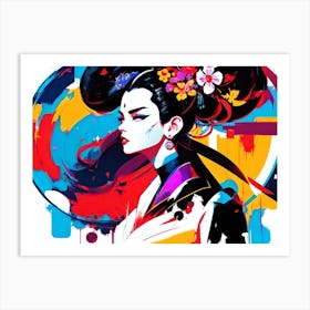 Geisha 133 Art Print