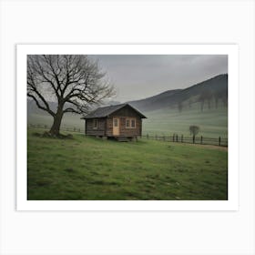 Small House In The Countryside 2 Art Print