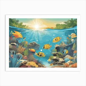 Under The Sea 8 Art Print