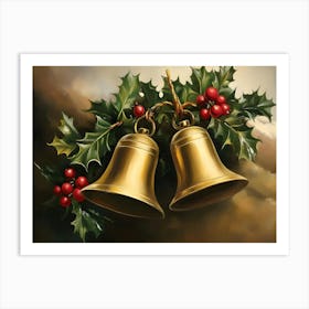 Christmas Bells 1 Art Print