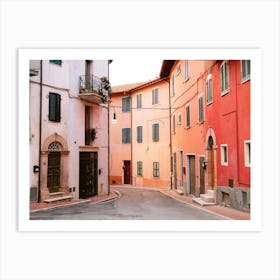 Colorful Streets Of Italy Art Print