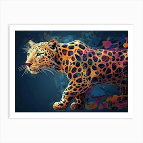 Leopard Animal Abstract 2 Art Print