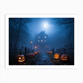 Haunted House 21 Art Print