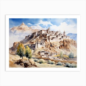 Gompa 4 Art Print