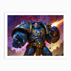 Warhammer 40k 9 Art Print