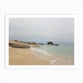 Brittany Beach Art Print