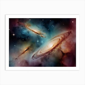 Galaxy Art Print