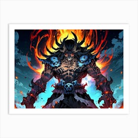 Demon Demon 3 Art Print