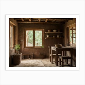 Adobe House 7 Art Print