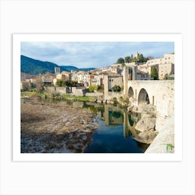 Bridge Over The River in Besalú 20210101 121ppub Art Print