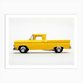 Toy Car Custom 62 Chevy Yellow Art Print