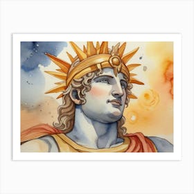 Apollo, God Of Sun 8 Art Print