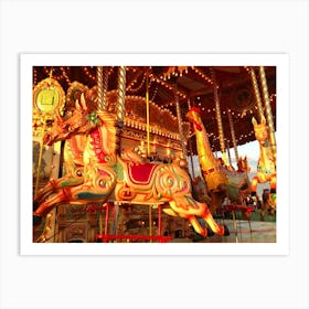 Classic Carousel Art Print