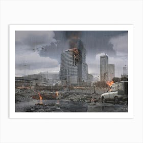 Cityscape Art Print