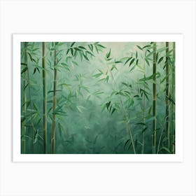 Bamboo Forest (8) Art Print