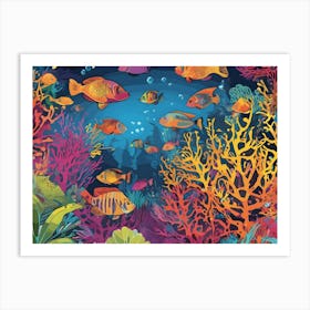 Under The Sea 10 Art Print