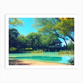 Japanese Garden 5 Art Print