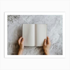 Blank Book (6) Art Print