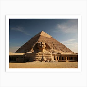 Egyptian Pyramids 1 Art Print